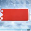 Superio Snow Slider Mat, Flexible Snow Sled Flying Carpet, Roll up Sleds for Kids and Adults 54" Lightweight Portable Plastic Snowboard Sled (Red) view 2