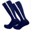 Just 4 Kicks Kid's Soccer Socks Classic Style, Boys and Girls Soccer Socks (Fussion Navy/White) view 1