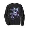 Unicorn Pegasus Skeleton Retro style 80's Vibes Sweatshirt view 1