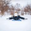Superio Snow Slider Mat, Flexible Snow Sled Flying Carpet, Roll up Sleds for Kids and Adults 54" Lightweight Portable Plastic Snowboard Sled 3 Pack (Blue) view 2