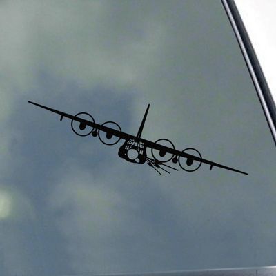 AC-130U Spooky Pilot Attacking Vinyl Sticker Decal Gunship Crew Veteran Air Force