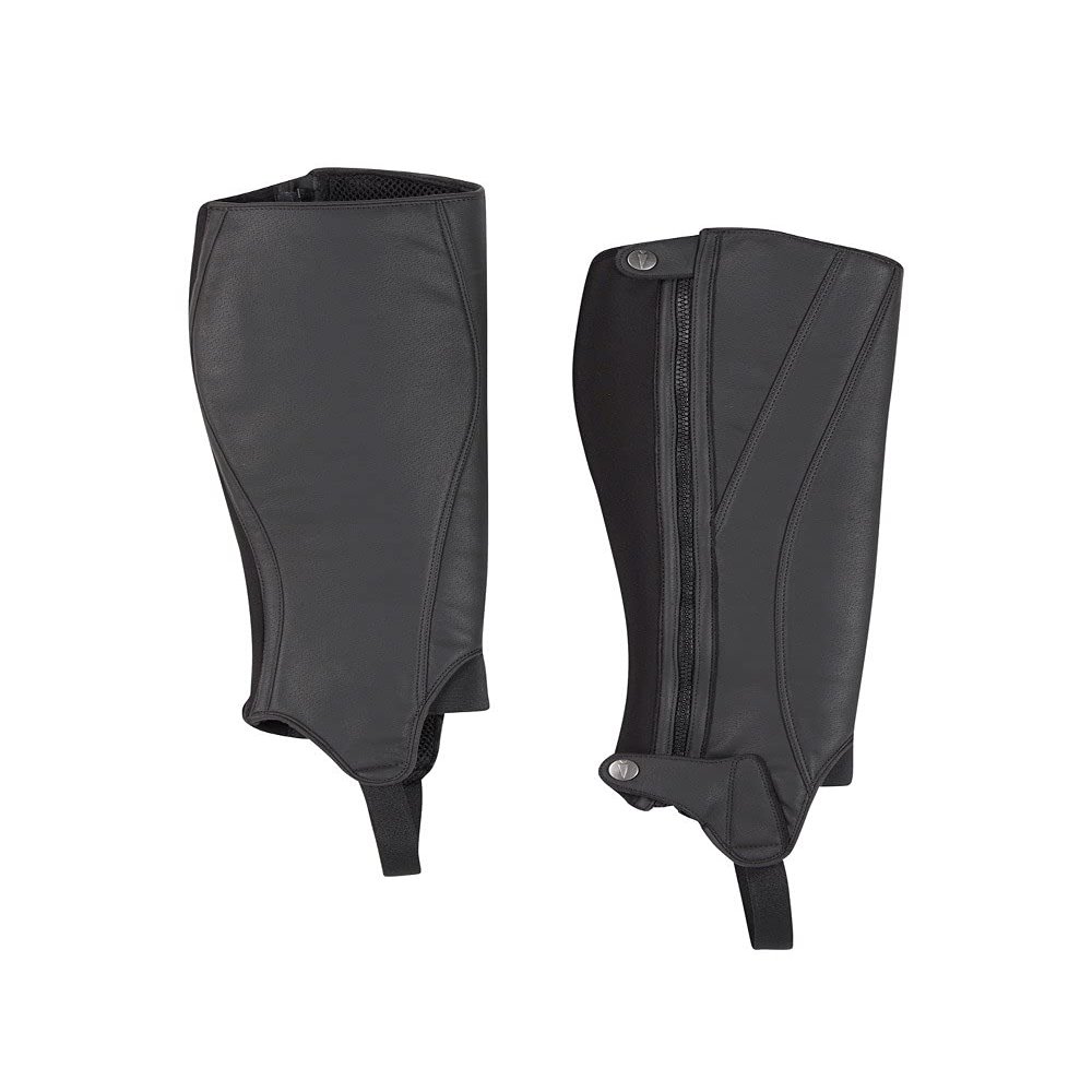 Kerrits GripTek Half Chap 2.0 Regular Black Size: 1X