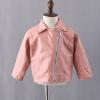 Moonker Baby Short Jacket Coat 1-5 Years Old,Toddler Boys Girls Kids Outerwear Autumn Winter Leather Outwear Clothes A-Pink view 3