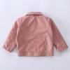 Moonker Baby Short Jacket Coat 1-5 Years Old,Toddler Boys Girls Kids Outerwear Autumn Winter Leather Outwear Clothes A-Pink view 4