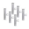 White Water 53301SS-6PK Stainless Steel, Clamp-On Rail Mount, Fishing Rod Holder, Straight (6pack) view 1