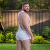 Gruff Pup Reveal Singlet - White - Medium view 2