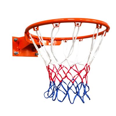 XJJUN Basketball Hoop, Professional Nets Standard Basketball Hoop Extended Net Bag, for Single Assisted Training (Color : Orange, Size : 2mm)