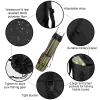 ANXVERS Fishing Rod Backpack, Multifunctional Fish Vertical Large Capacity Canvas Bag, Outdoor Fishing Rod Box, Waterproof and Durable Backpack, Which Can Accommodate 5 Fishing Rods - Military Green view 3