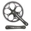 Road Bicycle Crankset BCD110 44T 46T 48T 50T 52T 53T Chainwheel 3/32 Folding Bike Chain Ring 7/8/9/10 Speed Crank 170mm BCD110 50T Chainring + Crankset (53T) view 1