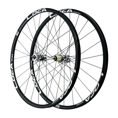 Bikes Bike Wheel 700C 29 Inch Sealed Bearing Bicycle Wheelset for 8-12 Speed Cassette Flywheel Disc Brake Double Wall Alloy Rim QR 6 Pawl 24 Spoke (Size : E_27.5in)