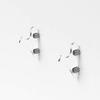 WANLIAN Lightsaber Mount for Wall - Light Saber Mount Holder - Sabers Holder for Wall (1 Pair Clear Acrylic) view 4