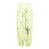 WUAI-Women Comfy Boho Pants Thai Harem Loose Yoga Pants Casual Bohemian Hippie Pajamas Lounge Elephant Dancing Pants(Yellow,XX-Large) view 3