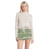 Volcom Women's Regular Lived in Lounge Fleece Sweat Shorts, Light Army, Large view 1