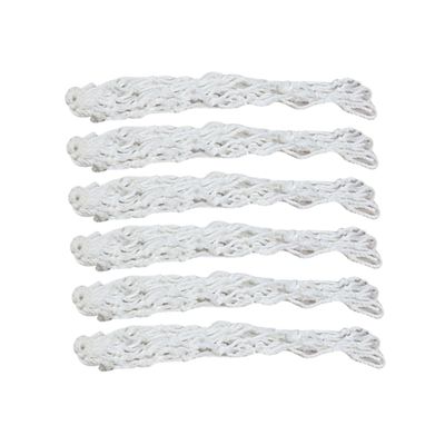 BESPORTBLE 6pcs Billiard Pockets Net Bag Snooker Pool Table Accessories Mesh Drawstring Cotton Fits Billiard Pockets
