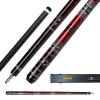 Moyerely Carbon Fiber Pool Cue,11.8mm/12.5mm Low Deflection Cue Stick,Professional Pool Stick with Case(MF1,12.5mm) view 1