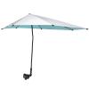 G4Free UPF 50+ Adjustable Beach Umbrella XL with Universal Clamp for Chair Golf Bags Stroller Wheelchair Bleacher Patio(Lake Blue) view 1