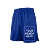 TopTie Custom Sport Athletic Big Boys Basketball Shorts Personalized 7" Pocket Running Shorts-Blue-S 7/8 view 1