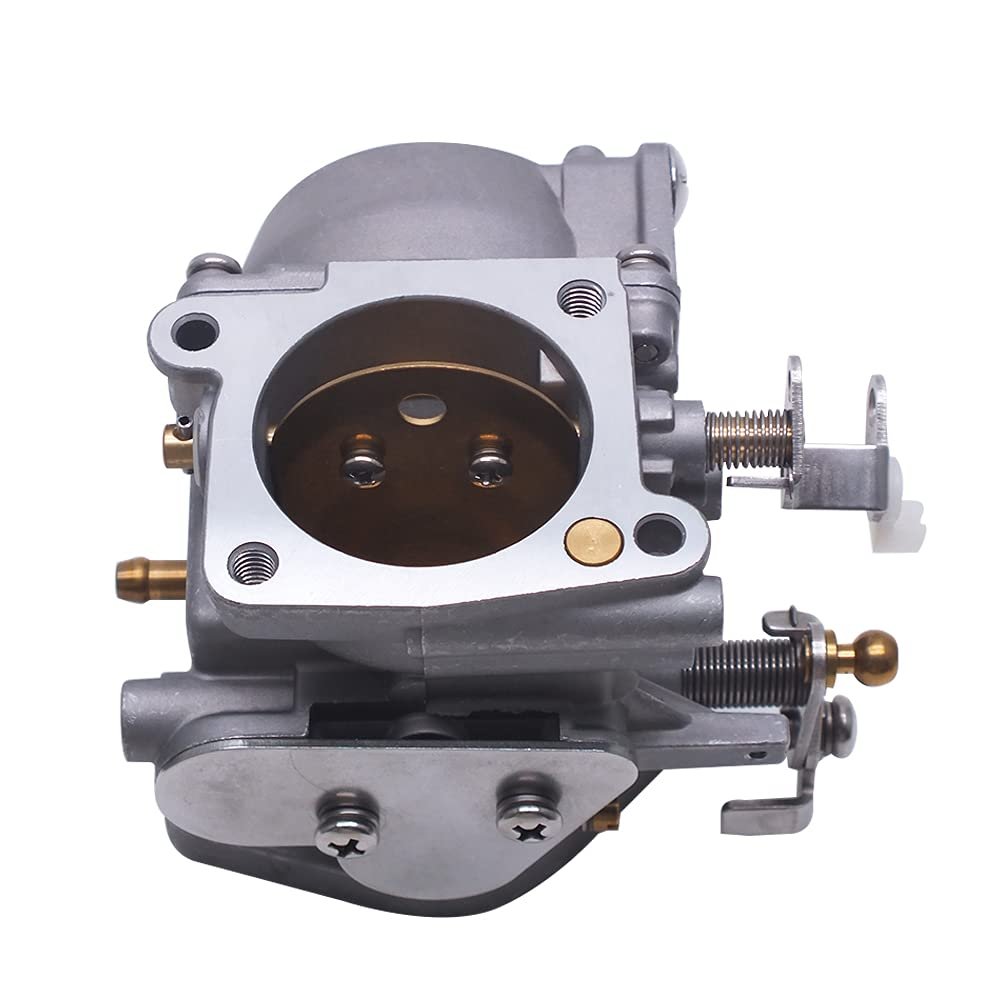 OVERSEE 688-14301-08 Carburetor Assembly for Yamaha 2 Stroke 50HP 75HP 85HP Boat Engine Outboard Engine 688-14301