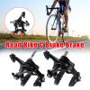 Alomejor Bicycle Brake Caliper,Durable V Shape Design,v Brake Set,Mechanical Repair Parts,for Road and Mountain Bikers in Wet or Dry Conditions view 3