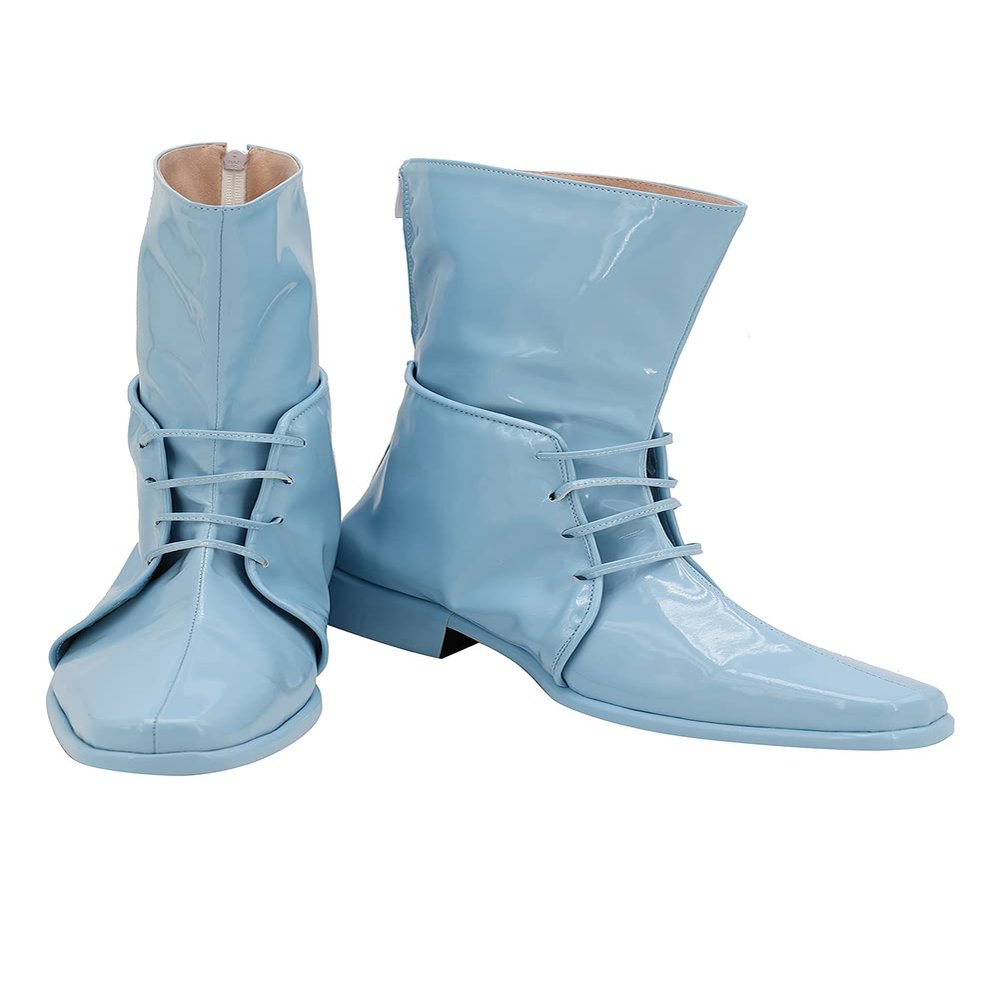 Hinevey CosplayCos Bizarre Adventure Boots Lace-up Long Shoes Cosplay Props Halloween Outfits