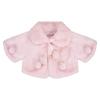 Loloda Baby Toddler Girls Long Sleeve Faux Fur Cloak Coat Princess Dress Shawl Cover up Cadigan Bolero Shrug Outwear Pink #2 0-6 Months view 3