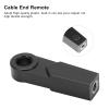 Alomejor Outboard Motor Remote Control, Non-Slip Copper Nut Smooth Operation Marine Remote Cable Plastic Metal Construction for boaters Anglers Fishing Trips Water Sports view 2