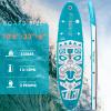 FunWater 10'633"6" Inflatable Stand Up Paddle Board with Premium SUP Paddleboard Accessories, Wide Stable Anti-Slip EVA Deck,Paddle Boards for Adults & Youth of All Skill Levels view 2