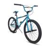 HH HILAND 24 inch BMX Bike for for Teen Bike and Adult Bikes, Beginner-Level BMX to Advanced Riders with 2 Pegs, Bicycles for Men and Women Blue view 1