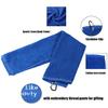 PXTIDY Hockey Towels Hockey Lovers Gift I'd Rather Be Playing Hockey Embroidered Sports Teem Hand Towel Hockey Team Skate Towels Gift for Hockey Players (Sport) view 4