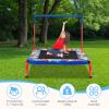 Goplus 36 Square Toddler Trampoline, Foldable Mini Trampoline for Kids, Indoor Outdoor Fitness Rebounder with Foam Covered Handle & Safety Padded Cover, Gift for Boys and Girls, Max Load 330LBS view 4