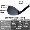 POSSOT 3 PCS Wedge Set or Individual Golf Wedges, Available in 52 Gap Wedge, 56 Sand Wedge and 60 Lob Wedge for Man and Woman Right Hand with Rubber Grip view 3