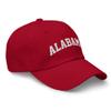 Alabama Vintage State Athletic Style Dad hat Cranberry view 2
