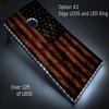 Tailgating Pros Rustic American Flag Cornhole Boards w/Bean Bags - 4'x2' Distressed Flag Cornhole Game w/Carrying Case & Corn Hole Bags view 4