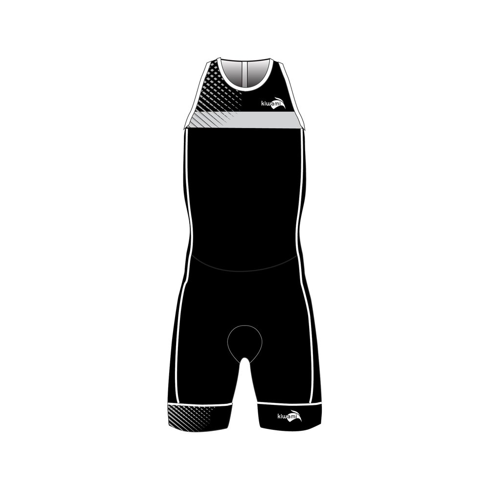 Kiwami Prima 2 Junior Trisuit - Youth (Black) - Size 6