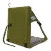 Crazy Creek HEX 2.0 Original Chair for Camping, Stadium Seating & More, Comfort on All Terrains, Adjustable Straps, Compact Design, Water-Resistant,Olive/Slate view 4