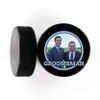 Buffalo Bottle Craft Groomsman Hockey Puck Gift for The Best Man Printed Puck - Official Size- Custom Wedding Hockey Puck Proposal Gift Ring Bearer, Officiant view 2