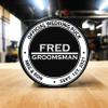 Buffalo Bottle Craft Groomsman Hockey Puck Gift for The Best Man Printed Puck - Official Size- Custom Wedding Hockey Puck Proposal Gift Ring Bearer, Officiant view 4