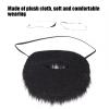 Sonew Funny Fake Mustache Eyebrow, Black Novelty Christmas Costume Fake Hair, for Costume Halloween Christmas Cosplay and Party Decoration(Blue paper card) view 3