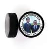 Buffalo Bottle Craft Groomsman Hockey Puck Gift for The Best Man Printed Puck - Official Size- Custom Wedding Hockey Puck Proposal Gift Ring Bearer, Officiant view 2