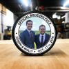 Buffalo Bottle Craft Groomsman Hockey Puck Gift for The Best Man Printed Puck - Official Size- Custom Wedding Hockey Puck Proposal Gift Ring Bearer, Officiant view 4
