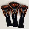 NCAA Oklahoma State Cowboys Golf Headcovers Set of 3 (Black) view 1