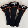 NCAA Oklahoma State Cowboys Golf Headcovers Set of 3 (Black) view 2