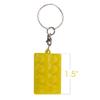 ArtCreativity Building Block Keychains, Set of 12, Fun Key Chains for Backpack, Purse, Luggage, or Pocket Book, Birthday Party Favors, Carnival Party Favors for Kids, Great Giveaways view 3