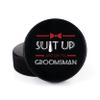 Buffalo Bottle Craft Groomsman Hockey Puck Gift for The Best Man Printed Puck - Official Size- Custom Wedding Hockey Puck Proposal Gift Ring Bearer, Officiant view 1