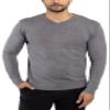 X RAY Mens V Neck Sweater, Basic Slim Fit Pullover, V-Neck Dress Sweater for Men Fall Winter (Big & Tall), Charcoal, 6X-Large view 1