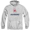 University of Richmond Official Distressed Primary Logo Unisex Adult Pull-Over Hoodie,Athletic Heather, X-Large view 1