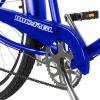 MICARGI Rover Lightweight Beach Cruiser Bike for Men, Adult,24 Inch Wheels, Featuring Steel Step-Over Step Through Steel Frame, 7 Speed Coaster Brake, Hybrid Bike, Complete Cruiser Bikes, Blue view 4