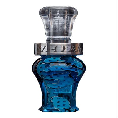 Drake Slayer Single Reed Duck Call | Realistic Sound Hunting Call | Superior Tone | Versatile & Easy to Use | Beginner Friendly and Expert Approved | Duck Hunting Accessories | Blue Wing Mesh