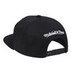 Chicago Bulls & Ness Logo Remix Hardwood Classic Snapback Hat - Black view 2