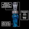 Drake Slayer Double Reed Duck Call | Realistic Sound Hunting Call | Superior Tone | Versatile & Easy to Use | Beginner Friendly and Expert Approved | Duck Hunting Accessories | Blue Wing Mesh view 4